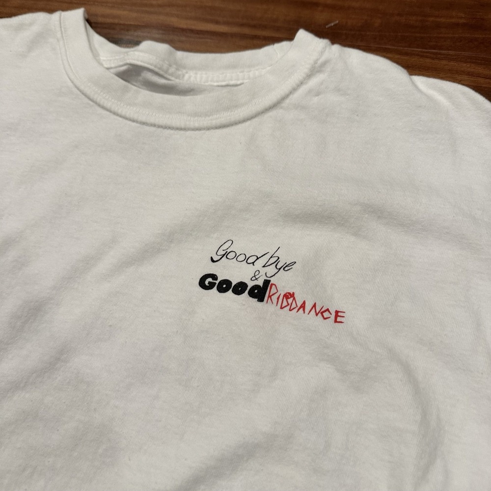Juice Wrld Goodbye & Good Riddance Shirt Mens Large White Album Graphic Tee - Picture 4 of 7